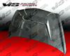 VIS Racing Carbon Fiber Invader 2 Hood JDM Honda Fit 07-08