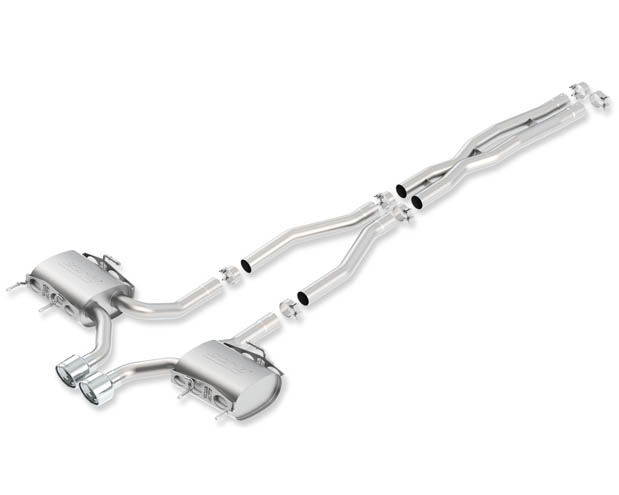 Borla Cat Back System X Pipe Touring Cadillac CTS V 2DR AT MT 11-13