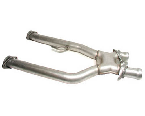 BBK 2.5" Short Mid X Pipes Off Road Ford Mustang 5.0 79-93