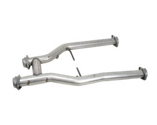 BBK Off Road H Mid Pipe Exhaust Ford Mustang 5.0 79-93
