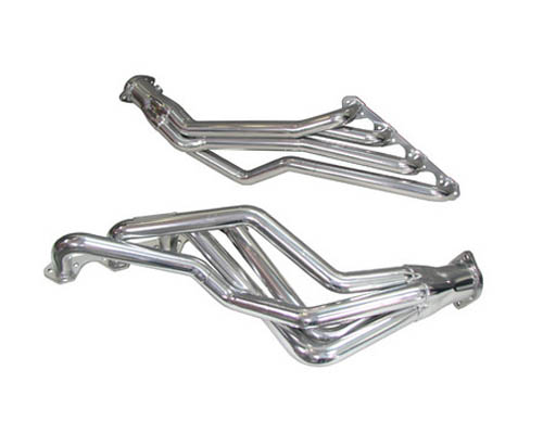 BBK Chrome Long Tube Exhaust Headers 1-5/8" Auto Trans Ford Mustang 5.0 79-93