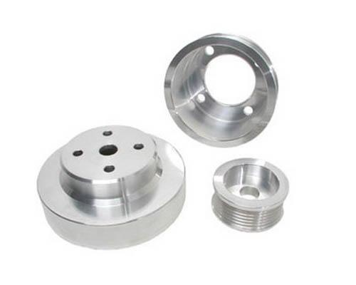 BBK 3 Piece Underdrive Aluminum Pulley Kit Ford Mustang 86-93