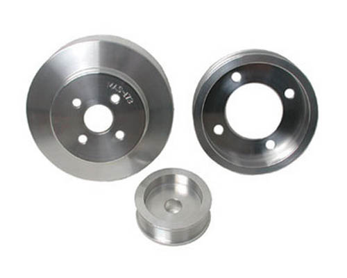 BBK 3 Piece Underdrive Aluminum Pulley Kit Ford Mustang 94-95