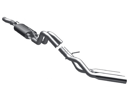 Magnaflow 2.5 Inch Dual-Side Stainless Exhaust Ford SVT Raptor 6.2L 10-13