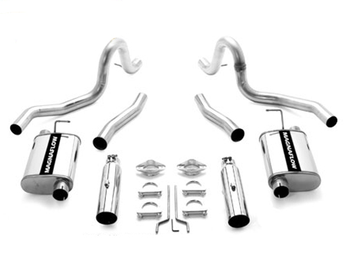 Magnaflow 2.5 Inch Dual Stainless Exhaust Ford Mustang GT/Mach1 99-04