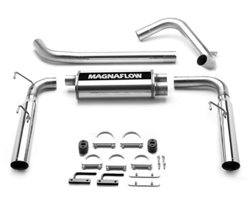 Magnaflow 2.5 Inch Stainless Dual-Tip Exhaust Chevrolet Camaro 5.7L 98-02