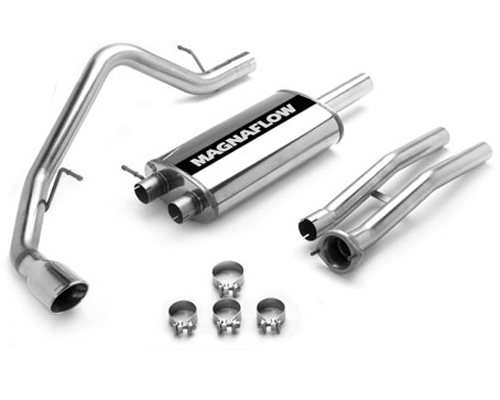 Magnaflow 2.5 Inch Dual Stainless Exhaust Cadillac Escalade EXT 03-06