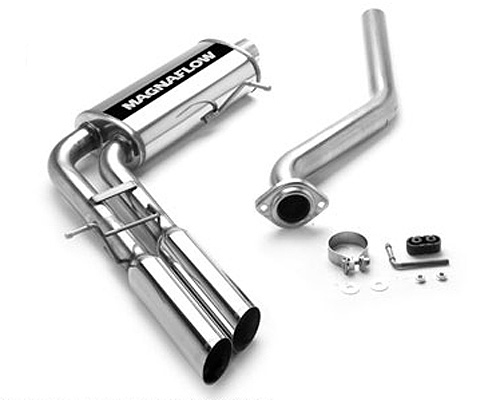 Magnaflow 2.5 Inch Dual-Side Stainless Exhaust GMC Sierra 1500 03-07