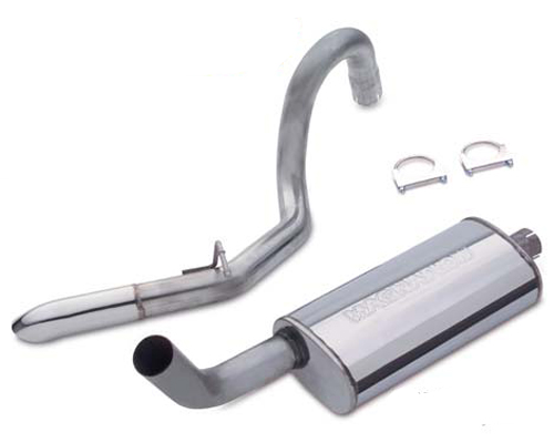 Magnaflow 2.5 Inch Stainless Cat-Back Exhaust Jeep Wrangler 2.5/4.0L 91-95