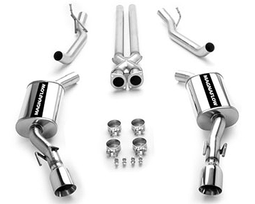 Magnaflow 2.5 Inch Dual Stainless Exhaust Pontiac GTO 6.0L 05-06