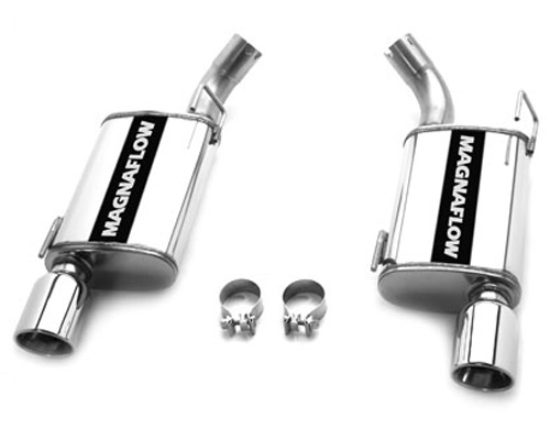 Magnaflow 2.5 Inch Stainless Axle-Back Exhaust Ford Mustang GT500 2010