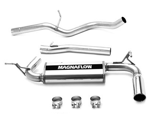 Magnaflow 2.5 Inch Stainless Cat-Back Exhaust Jeep Wrangler 3.8L 07-12