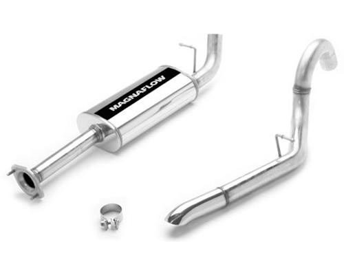 Magnaflow 2.5 Inch Stainless Long Exhaust Jeep Wrangler Unlimited 04-06