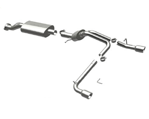 Magnaflow 2.5 Inch Dual-Rear Stainless Cat-Back Exhaust Hummer H2 07-08