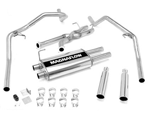 Magnaflow 2.5 Inch Dual-Rear Stainless Exhaust Toyota Tundra 5.7L 07-08