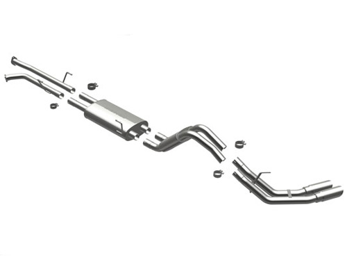 Magnaflow 2.5 Inch Dual-Side Stainless Exhaust Toyota Tundra 4.7L 07-09