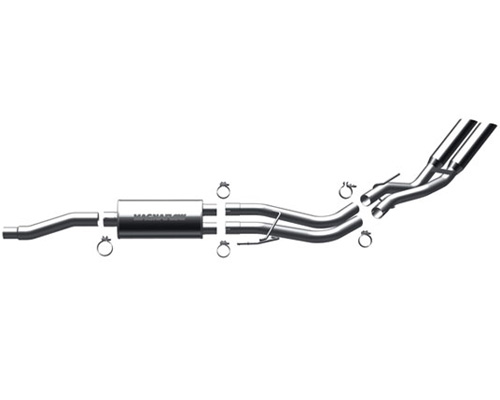 Magnaflow 2.5 Inch Dual-Side Stainless Exhaust Ford SVT Raptor 5.4L 10-13