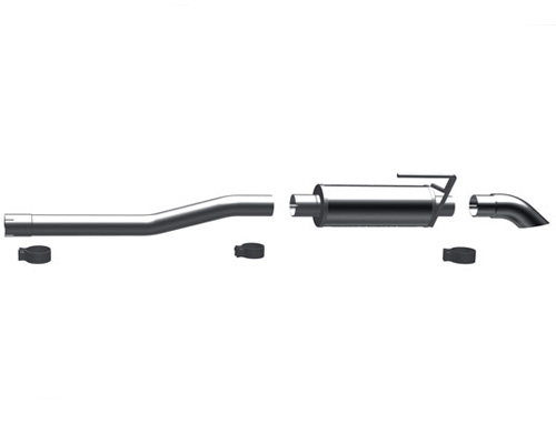 Magnaflow 3.0 Inch Off Road Pro Stainless Exhaust Nissan Titan 5.6L 04-06