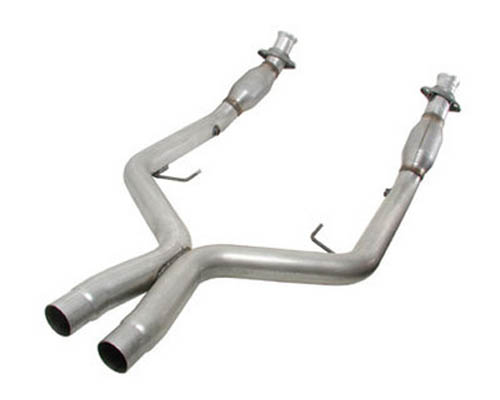 BBK 2-3/4" Full Length X Pipes With Converters Ford Mustang GT 4.6L 05-10