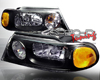 SpecD Black Housing Headlights Lincoln Navigator 98-02