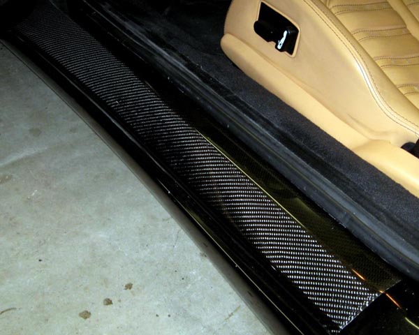 R-Tuned Carbon Fiber Door Steps Ferrari 360 99-04
