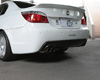 3D Design Carbon Fiber Rear Diffuser Single Exhaust BMW 5 Series E60 E61 M-Sport 06-10