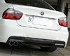 3D Design Carbon Fiber/FRP Rear Diffuser BG Single Exhaust BMW 3 Series E90 M-Sport 06-11