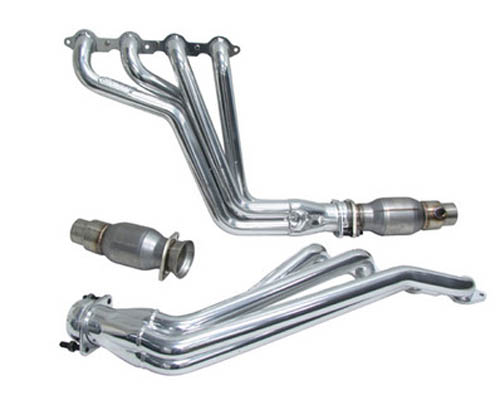 BBK 304 Stainless 1-3/4" Long Tube Exhaust Headers w/High Flow Cats Chevrolet Camaro LS3 10-12