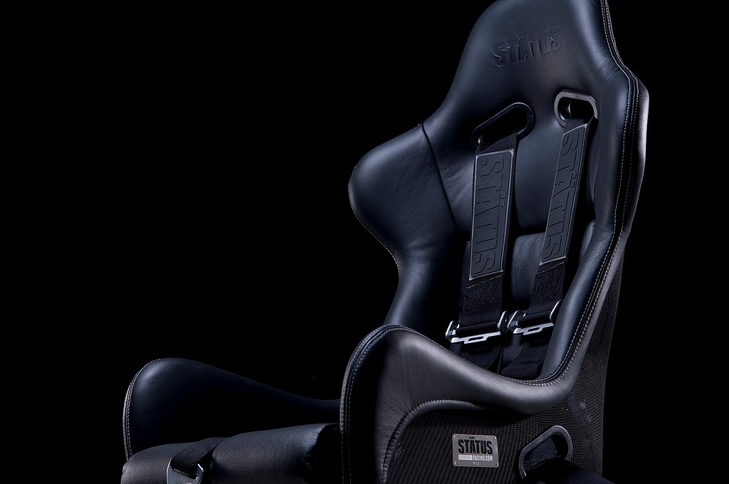 Status Racing Standard Ring GT Bucket Seat Carbon Fiber Leather
