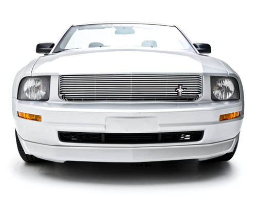 3dCarbon Chrome Billet Style Grille Ford Mustang V6 05-09