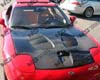 VIS Racing Carbon Fiber Fuzion Hood Mazda RX7 93-96