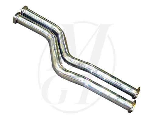 Meisterschaft Section 1 Piping / Secondary Cat Delete Pipes BMW M3 E46 01-06