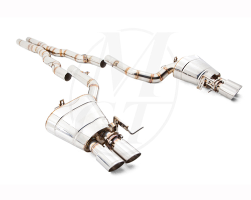Meisterschaft Stainless GT Racing Exhaust 4x90mm Tips BMW M6 Coupe / Convertible 12+
