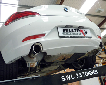 Milltek Cat-Back Exhaust BMW Z4 S-Drive 35i 09-12
