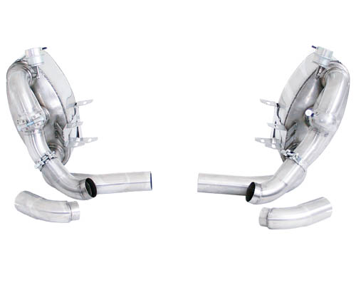 Cargraphic Exhaust System w/ Flaps and Remote Porsche 997 Carrera 05-08