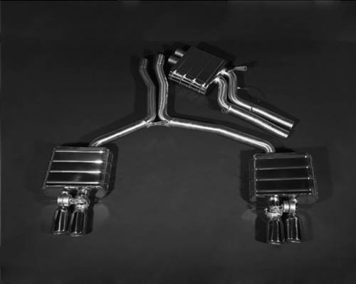 Capristo Valve Controlled High Performance Exhaust System Inc. Remote Audi S4 S5 08-10