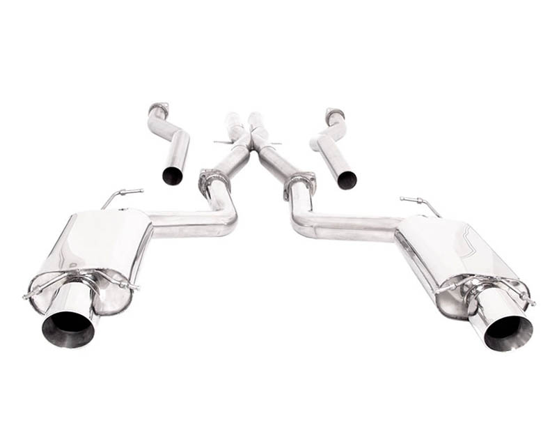 B&B Catback Exhaust System Cadillac CTS-V Coupe w/X-pipe 11-12