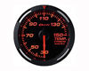 Defi Racer Series 52mm Metric Temperature Gauge - Red