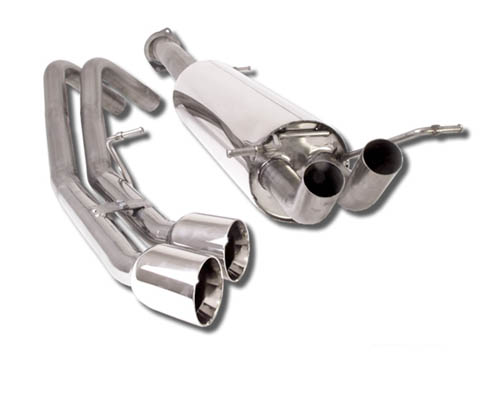 B&B Catback Exhaust System Ford F-150 Crew Cab Side Exit 10-12