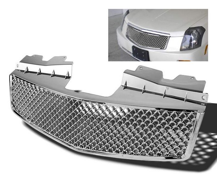 Spyder 1 Pcs Chrome Front Grille Cadillac CTS 03-07