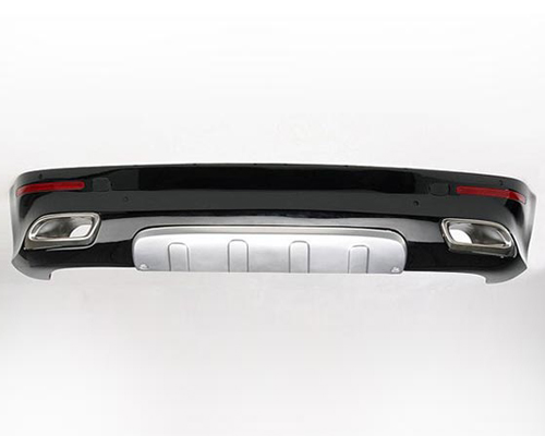 Hofele Rear Bumper Apron w/Integrated Tailpipes Volkswagen Touareg w/o Hitch 02-07