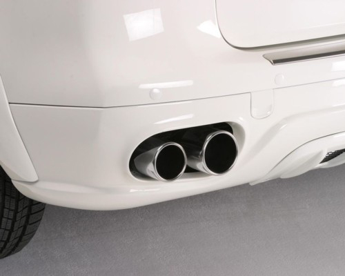 Hofele Quad Tip Sports Muffler for Hofele Rear Bumper Porsche Cayenne V8 02-10