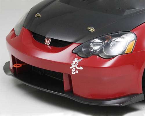 Js Racing Type S Front Bumper w/ Carbon Under Panel Acura RSX 02-04