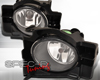 SpecD OEM Style Clear Fog Lights Nissan Altima Coupe 08-09
