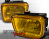 SpecD OEM Style Amber Fog Lights Honda Civic 96-98