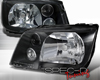 SpecD Black Housing Headlights Volkswagen Jetta 99-04