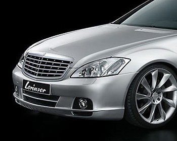 Lorinser Exclusive Front Bumper Cover w/o Parktronic Mercedes-Benz S-Class 06-09