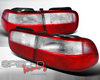 SpecD Red/Clear DEPO Tail Lights Honda Civic 92-95 2/4D