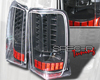 SpecD Black Housing LED Tail Lights Cadillac Escalade 02-06