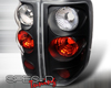 SpecD Black Housing Altezza Tail Lights Ford F-150 04-08
